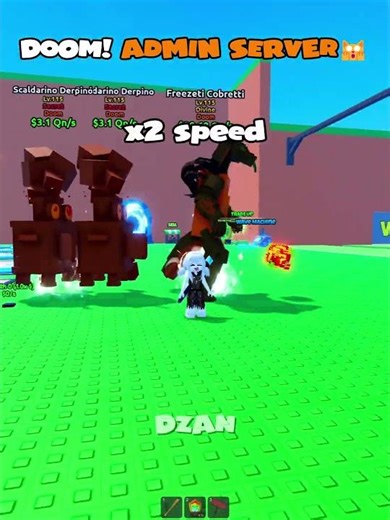 OMG! 999 Infinity Doom in the admin server?😱💻