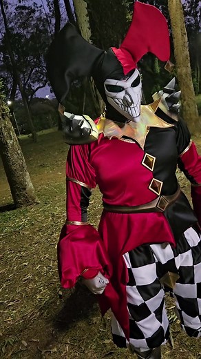 HAHAHHAHAHA #shaco #shacolol #shacocosplay #leagueoflegends #leagueoflegendscosplay