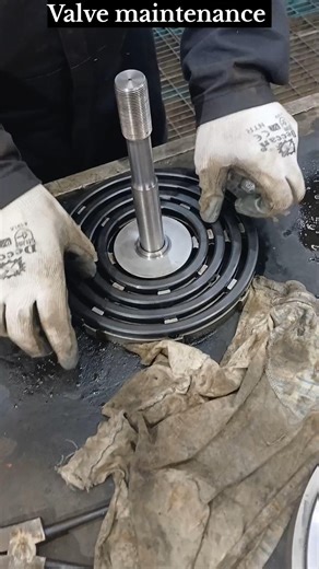 Compressor Valve Maintenance #compressor #valve #maintenance