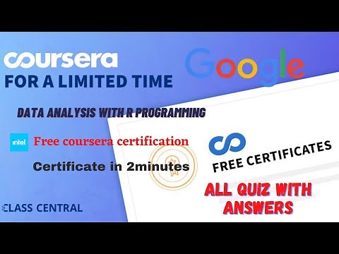 Data Analysis with R Programming , (week1-4) All Quiz Answers.#coursera #learning #learners #course