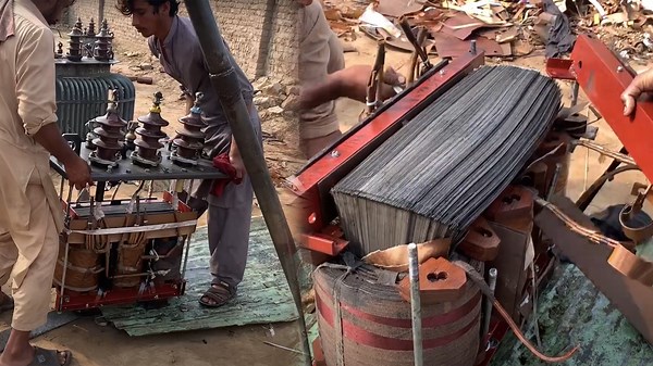 Experience the Restoration of Old Electric Transformer