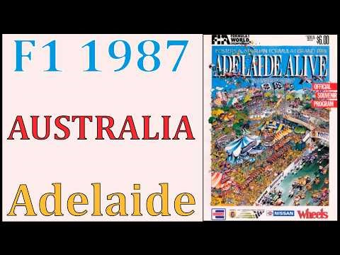 F1 1987 Race 16 Adelaida Australia