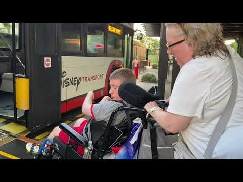 Bus ride Animal Kingdom - The Paddock - Disney World with Jose the Bus Driver ‪@onthatnote‬