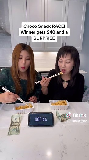 Chocolate Snack Race Competition for $40 and a Surprise!