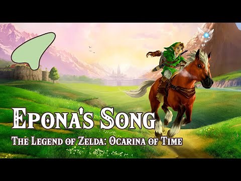 The Legend of Zelda: Ocarina of Time - Epona's Song - Ocarina tutorial / tabs