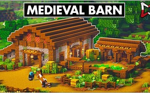 【𝓜𝓲𝓷𝓮𝓬𝓻𝓪𝓯𝓽】我的世界 ► 中世纪谷仓与动物厩舍教程（简单）