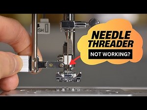 Auto Needle Threader NOT WORKING? FIND OUT WHY | how to use | sewing machine tips singer 4423
