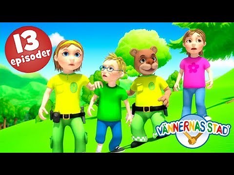 2 timmars speltid - 13 episoder - Vännernas Stad