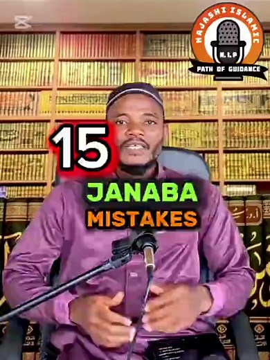 14K views · 1.5K reactions | #JANABA WASH 15 #MISTAKES | Imam Najashi Masjidu Rahmaan | Facebook