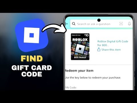 How To Find Roblox Gift Card Code On Amazon in SECONDS!