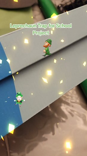 DIY Leprechaun Trap for School Project