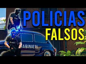 Nos DISFRAZAMOS de POLICIAS para Robar Bancos