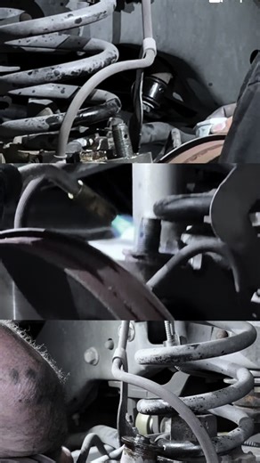 #creatorsearchinsights We pushed this F250 further to get that extra 2.5 degree of caster it needed to perform at its best. #Motivation #GarageLife #TruckMods #F250