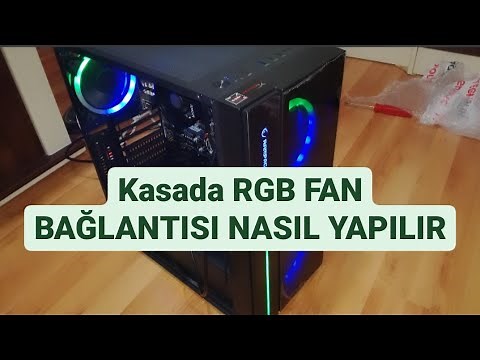 How to connect RGB LED Fans in Rampage Computer Case? Watch Make