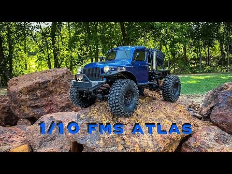 In Depth Review of the RocHobby Atlas 4X4 1:10 Scale Truck, FMS