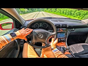 2006 Mercedes-Benz C180 (W203) 1.8 AT - POV TEST DRIVE