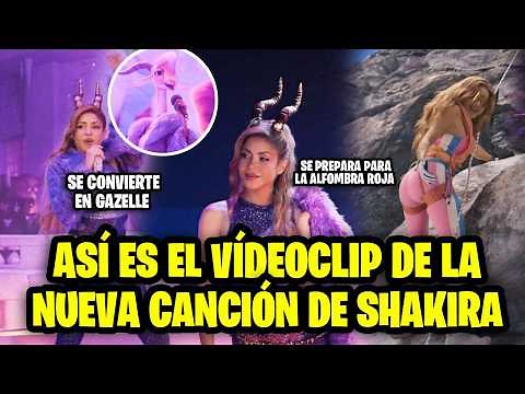 Shakira becomes Gazelle and releases the official video for “Zoo”, the new song from Zootopia 2.