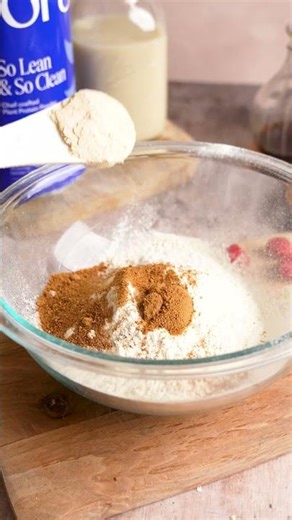 The Best Fluffy Vegan Protein Pancakes #healthyvegan #recipe #plantbased #veganfood