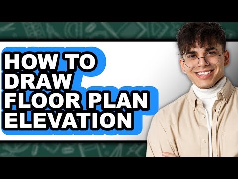 How to Draw Floor Plan Elevation (easy Method)