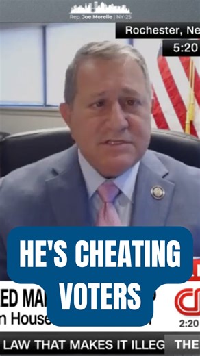 399K views · 10K reactions | President Trump cheats at golf, cheats on his taxes, and cheats his business partners. So of course he’s trying to cheat voters—he fears the people’s verdict. | Congressman Joe Morelle | Facebook