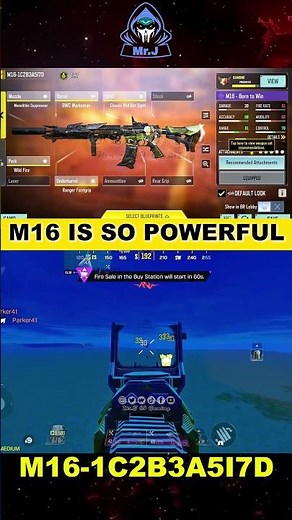 💥 ZERO Recoil M16 Gunsmith! ⚙️ Long Range BEAST in BR | CoD Mobile