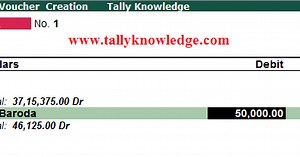 How to Create Bank Entry (Contra, Payment, Receipt) in Tally?