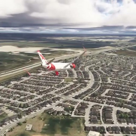 Precision Flying in Microsoft Flight Simulator #pilotlife #shorts