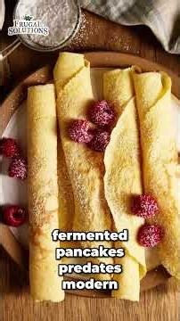 Master Sourdough Crepes: Sweet & Savory Recipes! #shorts