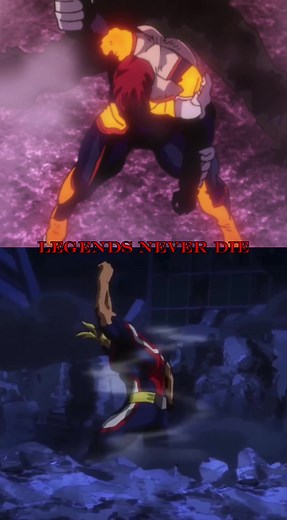 Epic Anime Battles: Endeavor vs. All Might | Legends Never Die