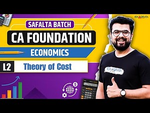 Theory of Cost | Business Economics One Shot | CA Foundation May 2025 | Lec - 2 By Jatin Dembla