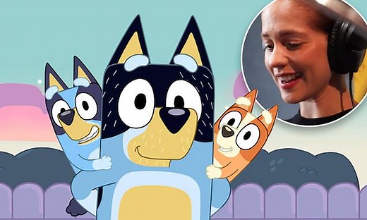 The voices behind Bluey's mum and dad are revealed