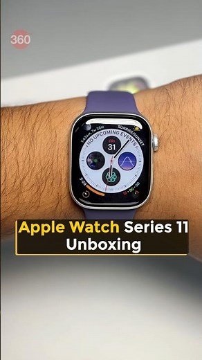 Apple Watch Series 11 Unboxing & First Look! #tech #apple #applewatch #appleupdate #watch #unboxing