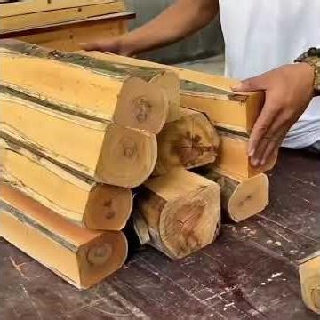 DIY Woodworking Project: Creative Joinery for a Solid Log Base Table