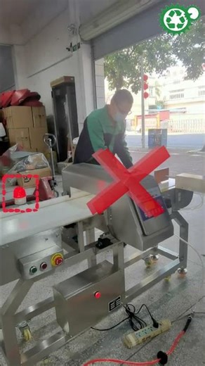 Conveyor Belt Food Metal Detector for Food & Pharma, Detect Stainless Steel Copper Aluminum Iron