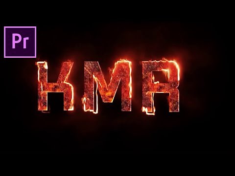 KGF Intro Premiere Pro Tutorial | Create Cinematic Intro | Gaming Intro | Text Animation Tutorial
