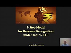 5-Step Model Simplified under Ind AS 115 - Revenue from Contracts with Customers