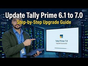 Update Tally Prime 6.1 to 7.0 | Step-by-Step Upgrade Guide (Latest Version)