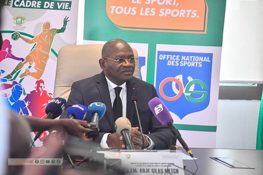 Gestion des infrastructures sportives : Le ministre Adjé Metch annonce des initiatives ambitieuses