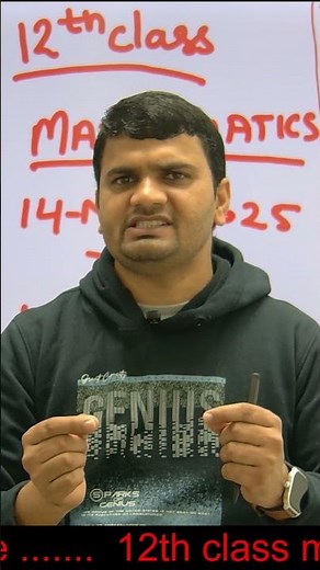 12th Class maths live solution