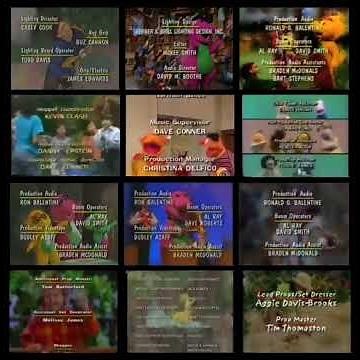 Barney and Sesame Street Remix Credits With Barney's Read With Me Dance With Me (3)