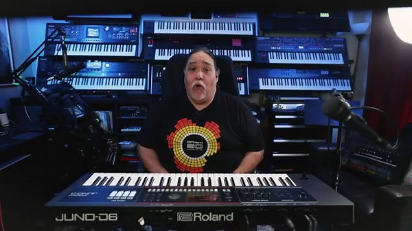 Roland JUNO-D - How to setup a microphone