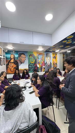 Urmi’s Art Forum ( UAF ) on Instagram: "Designing with Purpose! Our students explored the world of UI/UX Design in an insightful session led by Designversity faculty. From understanding user journeys to hands-on exercises, they discovered how design isn’t just about how it looks – but how it works. And the learning doesn’t stop there… Students are now working on their UI/UX assignments – applying creativity, empathy, and design thinking to craft impactful user experiences based on “well being “ 