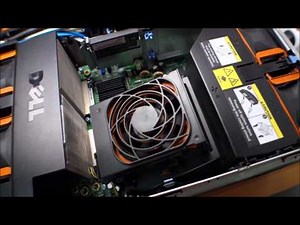 Working on a DELL PowerEdge 2900 server