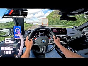 BMW M5 Competition F90 LCI // FLAT OUT on UNLIMITED AUTOBAHN!