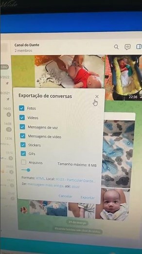 #telegram baixar fotos e vídeos para o PC