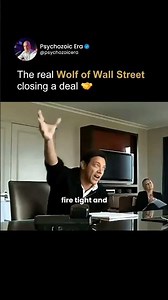 This is how the Wolf of Wall Street closes a deal — even after everything he’s been through.