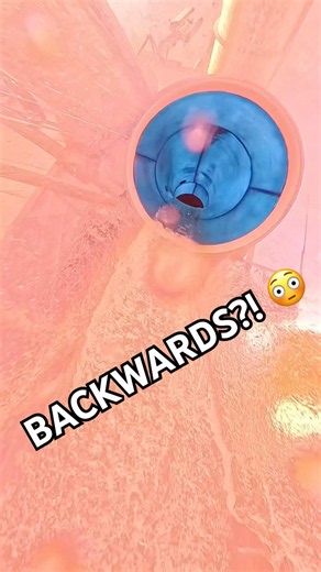This Waterslide Looks INSANE Backwards! 😳💦