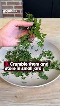 How to dry herbs in a few minutes: you'll have them available all year round!