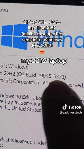 Instala Atlas OS en Windows 10 21h2 Modificado