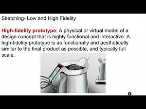 IB DP Design Technology Topic A2 2 1 High and Low Fidelity Prototyping
